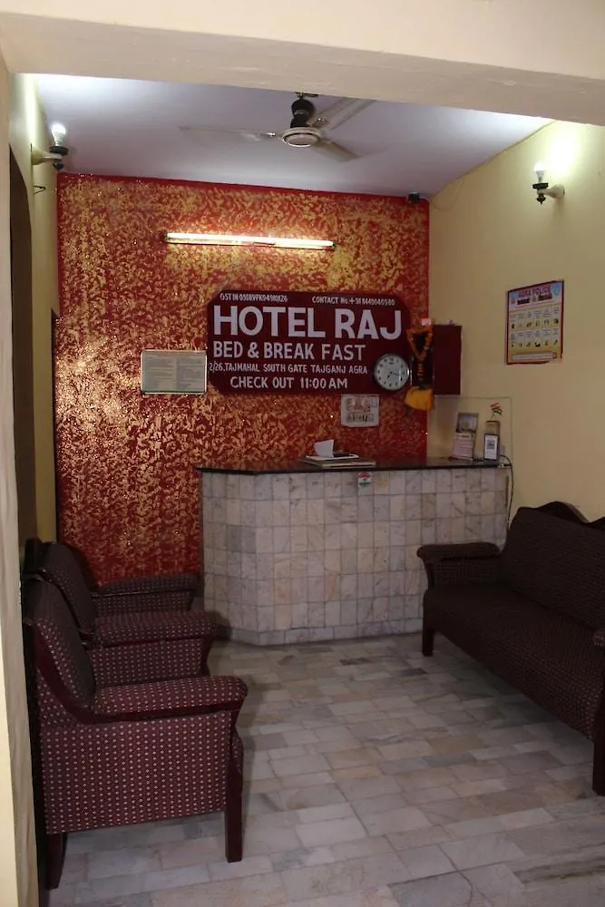 Hotel Raj Bed & Breakfast Agra  2*, Agra (Uttar Pradesh) Hindistan